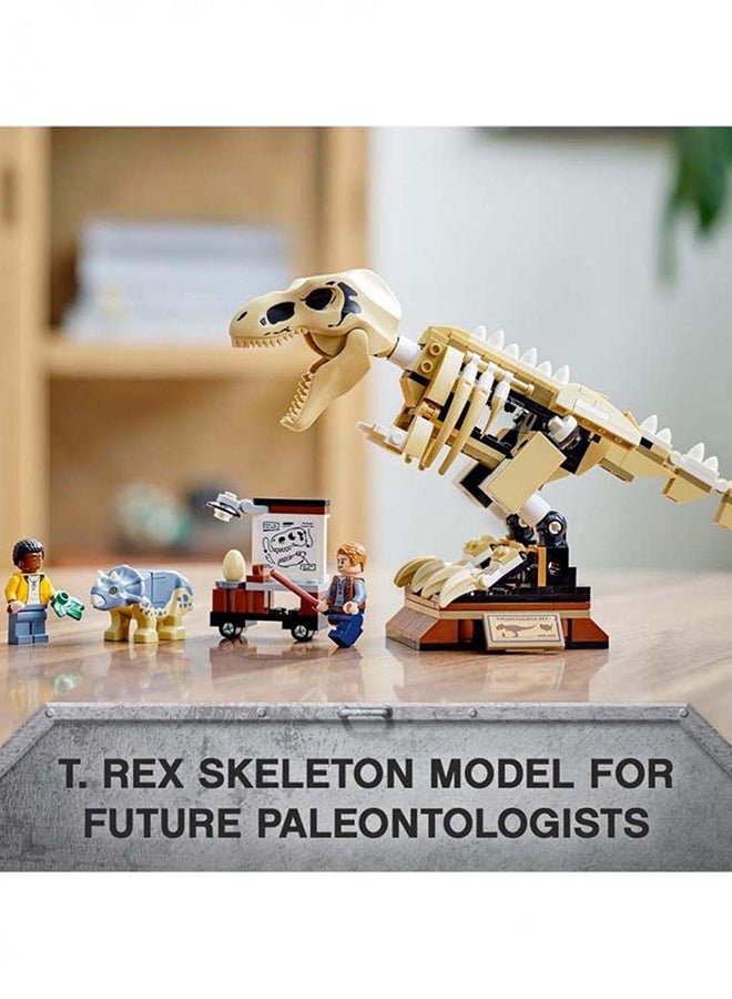 LEGO - 76940 Jurassic World T. Rex Dinosaur Fossil Exhibition  Building Kit 198 Pcs 198 7+ Years - Image 1