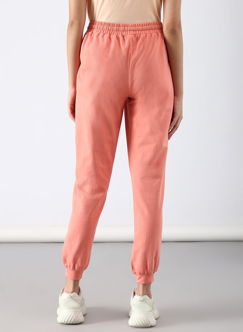 ABOF - Slim Fit Joggers Salmon - Image 1