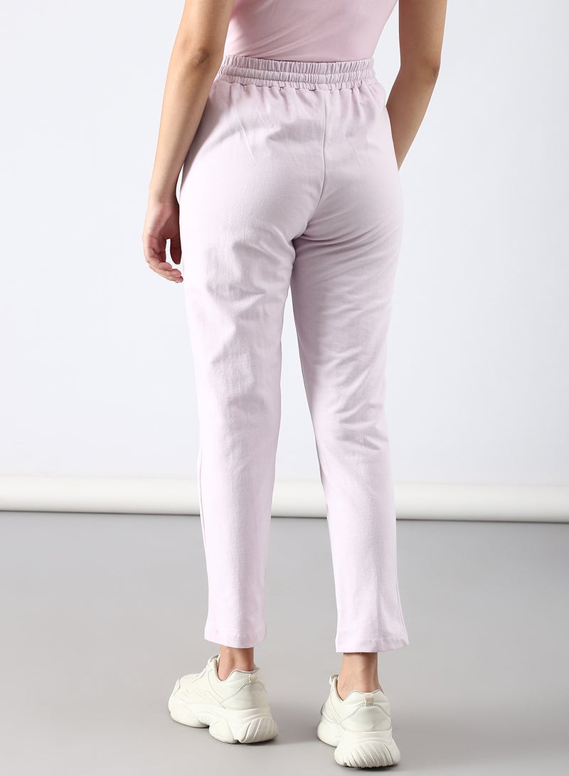 ABOF - Slim Fit Joggers Purple - Image 1