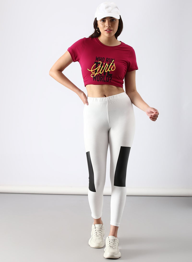 ABOF - Slim Fit Leggings Multicolour - Image 1