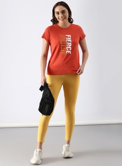 ABOF Slim Fit Leggings Beige  - Image 2