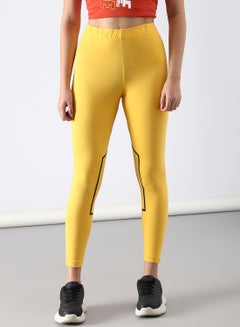 Slim Fit Leggings Yellow