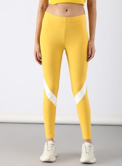Slim Fit Leggings Yellow