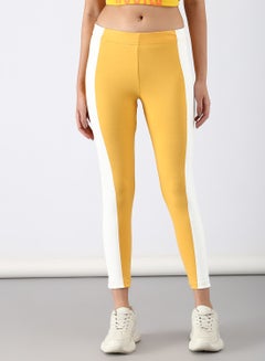 Slim Fit Leggings Yellow