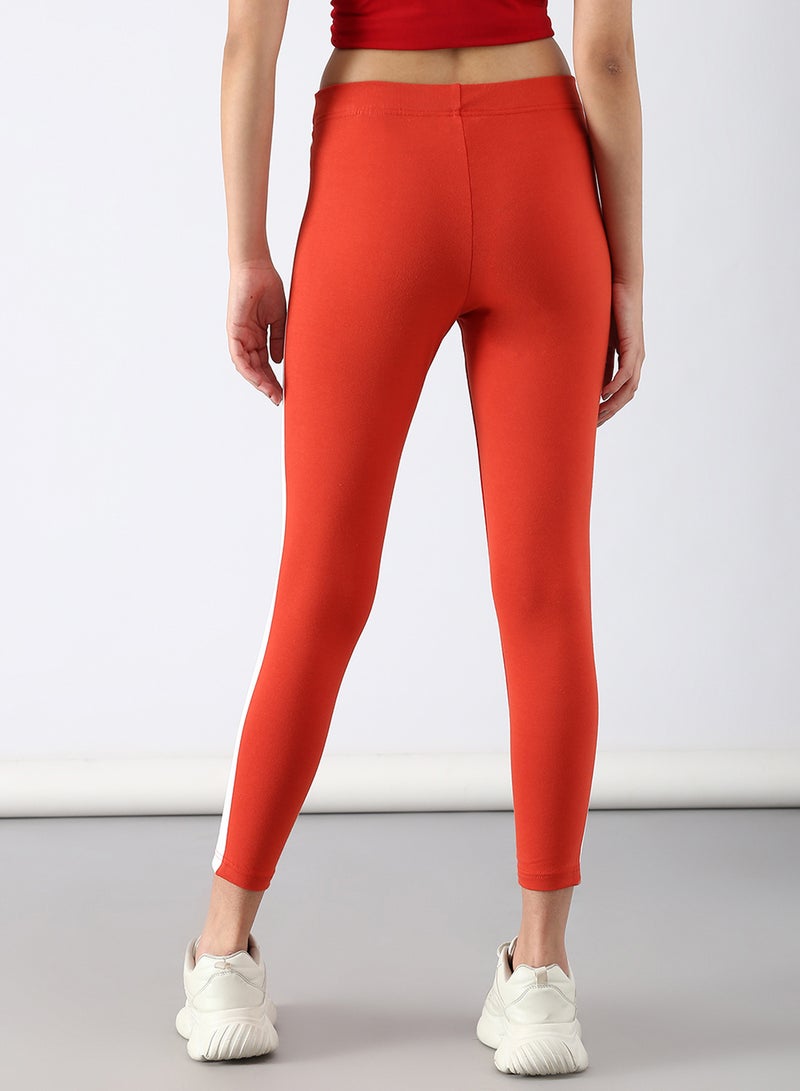 ABOF - Slim Fit Leggings Red - Image 1