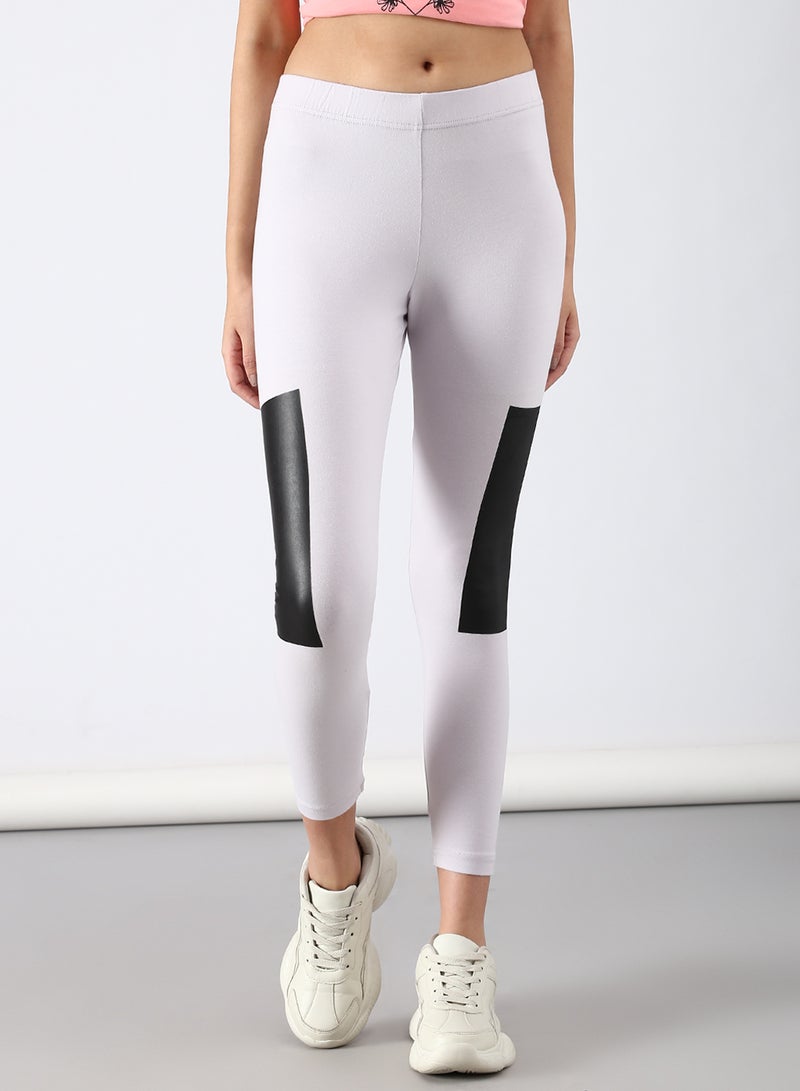 ABOF - Slim Fit Leggings Lilac - Image 1