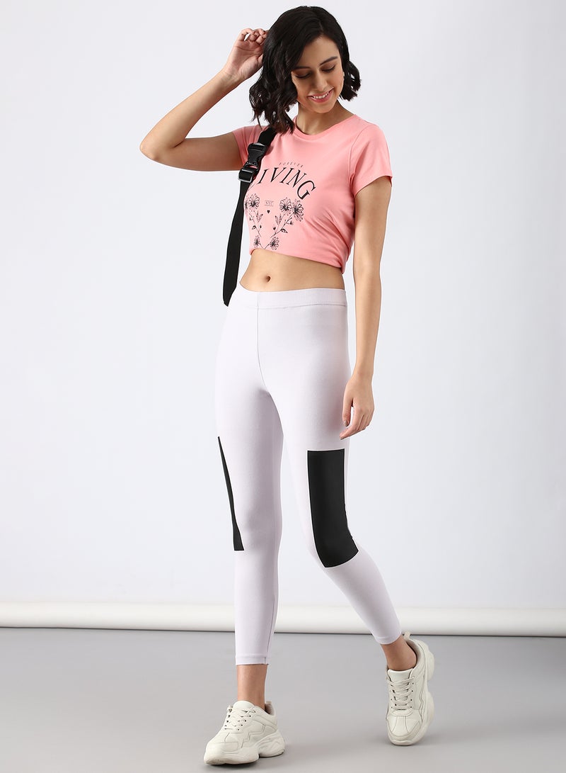 ABOF - Slim Fit Leggings Lilac - Image 1