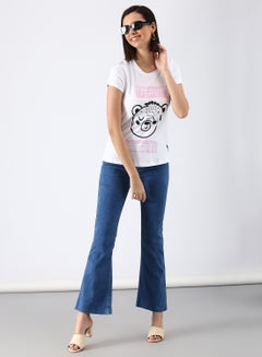 ABOF Regular Fit Casual T-Shirt Multicolour  - Image 2