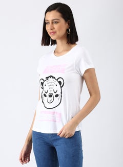 ABOF Regular Fit Casual T-Shirt Multicolour  - Image 4