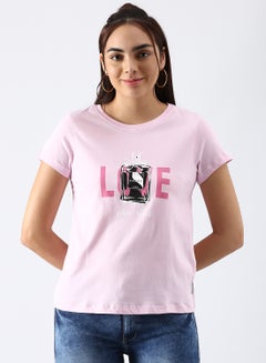 ABOF Regular Fit Casual T-Shirt Multicolour  - Image 1