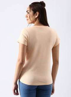 ABOF Regular Fit Casual T-Shirt Multicolour  - Image 2