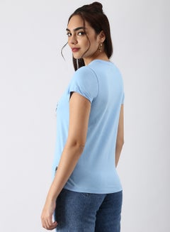 ABOF Regular Fit Casual T-Shirt Multicolour  - Image 3