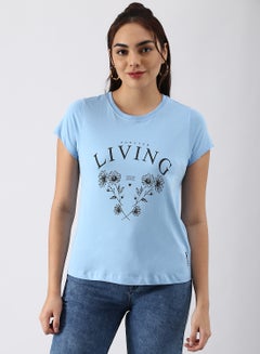ABOF Regular Fit Casual T-Shirt Multicolour  - Image 1