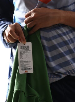 ABOF Regular Fit Casual T-Shirt Green  - Image 5