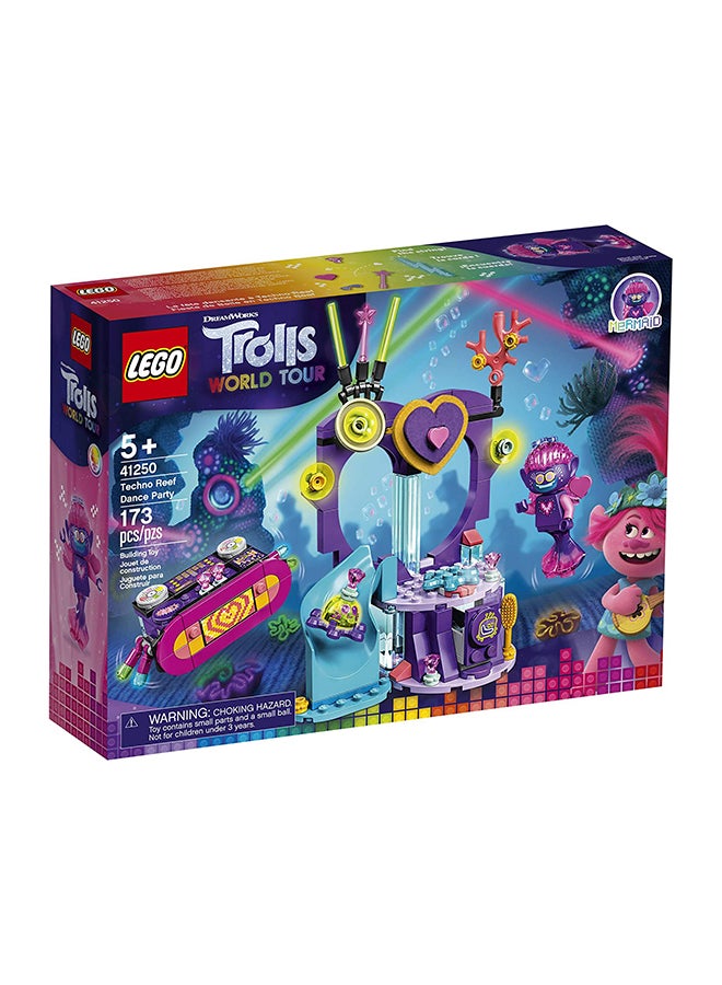 ليغو مجموعة لعبة قطع بناء حفلة رقص تكنو رييف من فيلم Trolls من 173 قطعة 41250 173 أكبر من 5 سنوات - Image 2