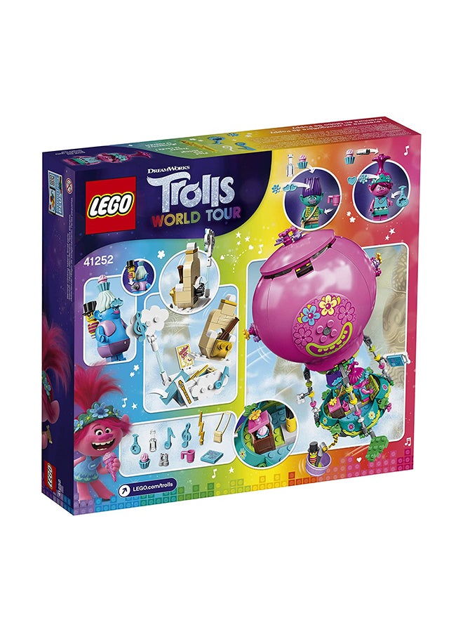 LEGO 41252 250-Piece Trolls World Tour Poppy's Hot Air Balloon Adventure Building Blocks Playset 6+ Years  - Image 3