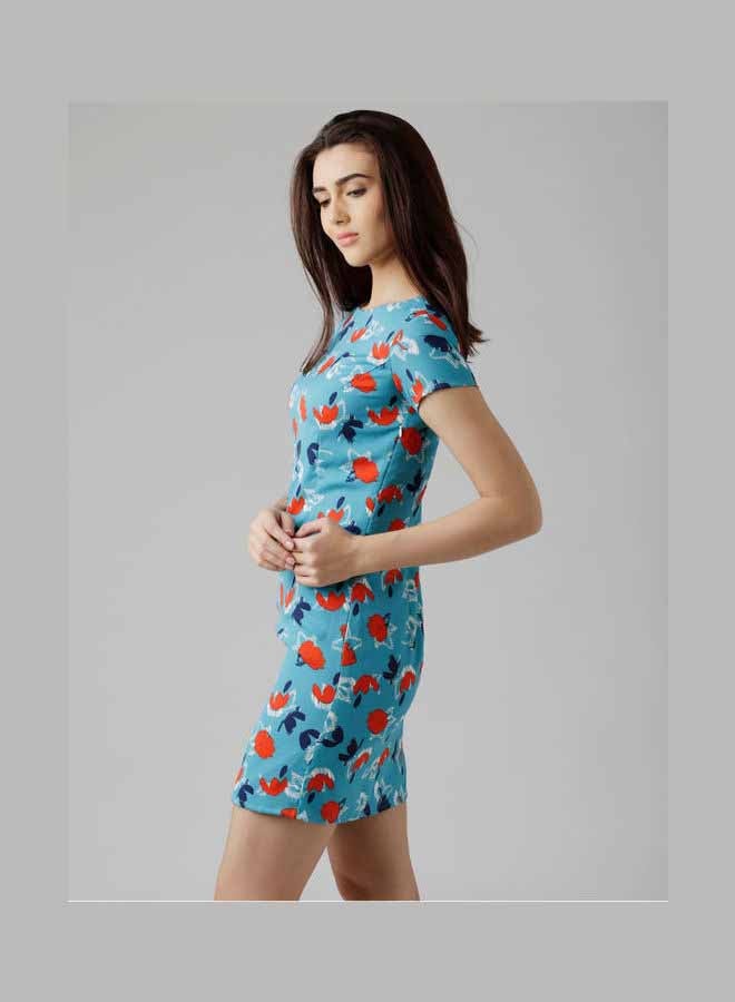 Miss Chase - Thunder Breeze Shift Dress Multicolour - Image 1
