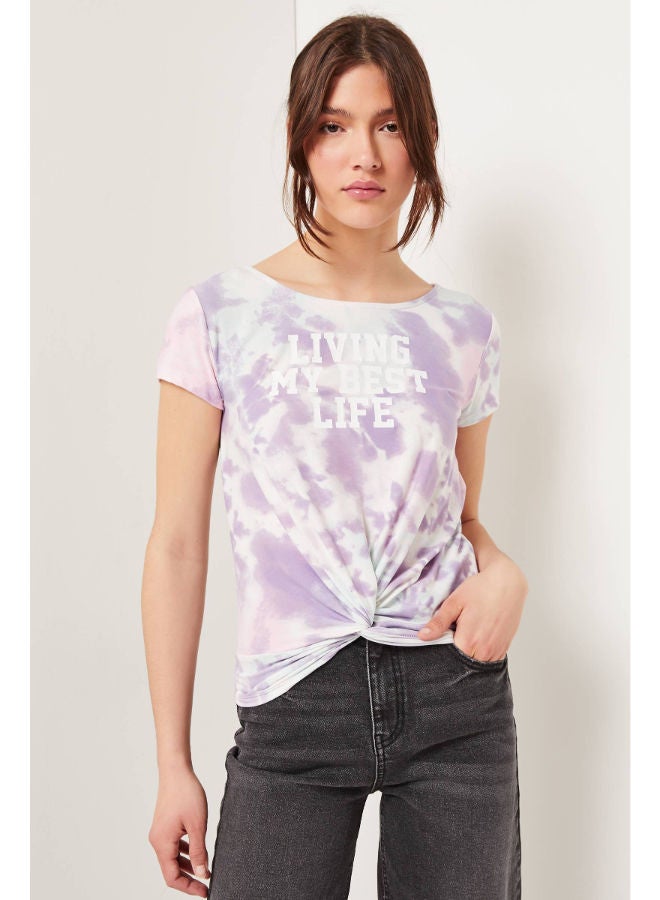 Ardene Super Soft Crew Neck T-Shirt Multicolour  - Image 1