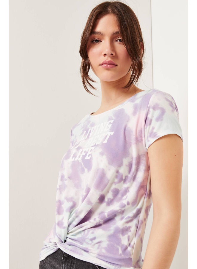 Ardene Super Soft Crew Neck T-Shirt Multicolour  - Image 3
