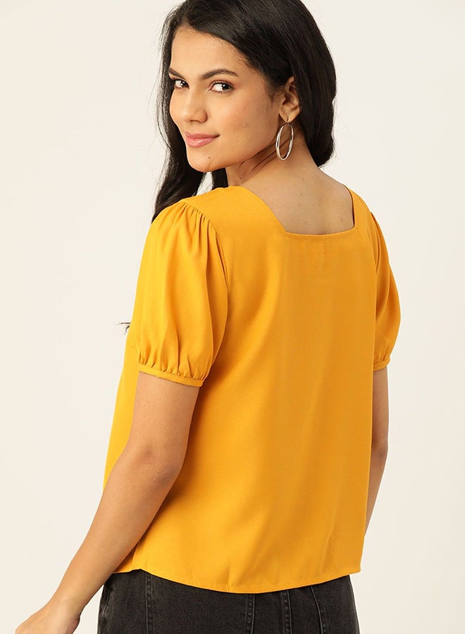 Stylish Casual Top Sunflower - v1654866170/N47950335V_2