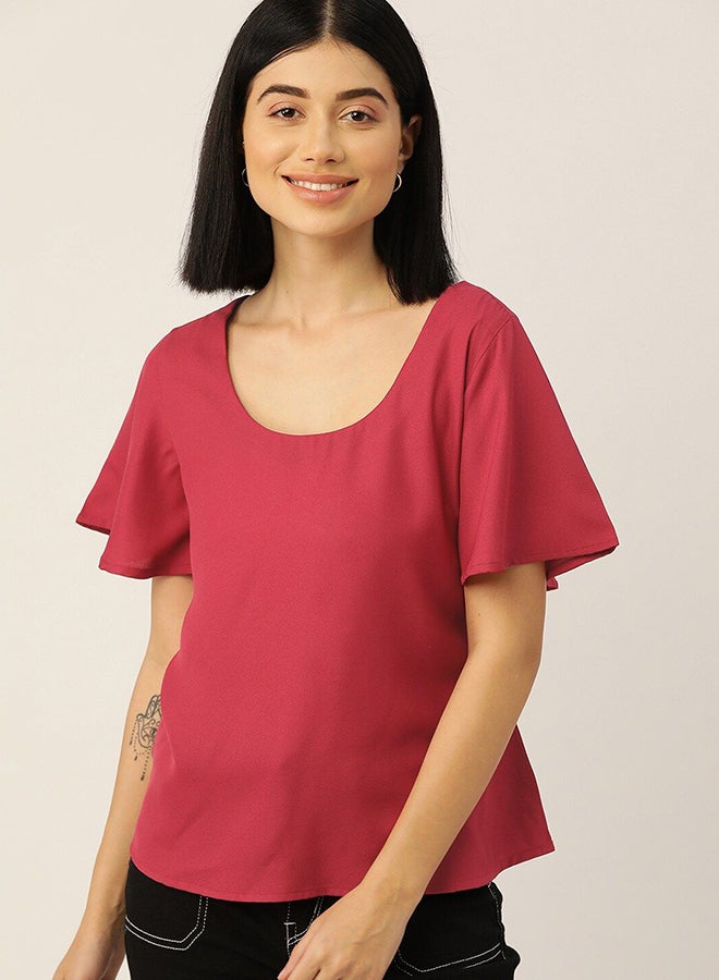 DressBerry Stylish Casual Top Granita  - Image 1