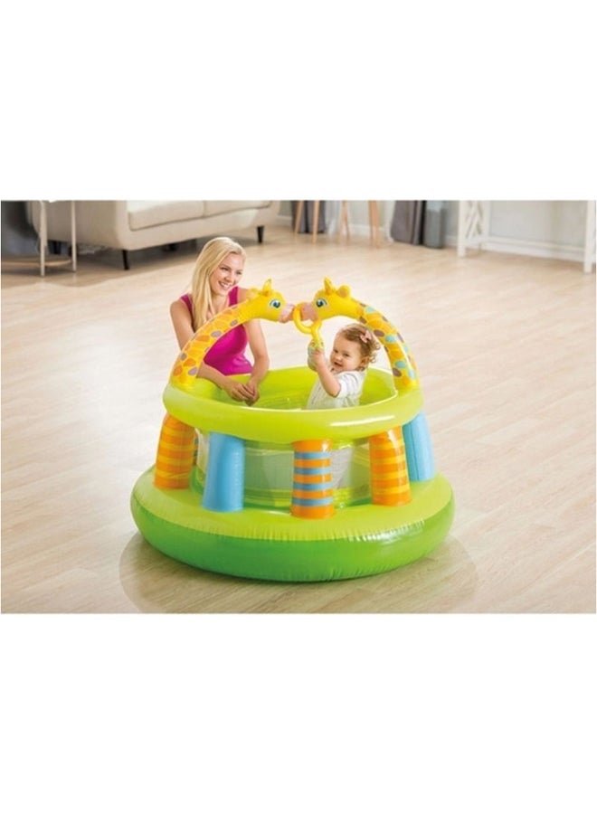 INTEX - Inflatable Soft-Sides My First Gym Bouncer - Assorted 130x104cm - Image 1