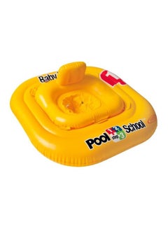 INTEX Deluxe Baby Float Pool School, 1+ Years - Yellow 79x79cm  - Image 1
