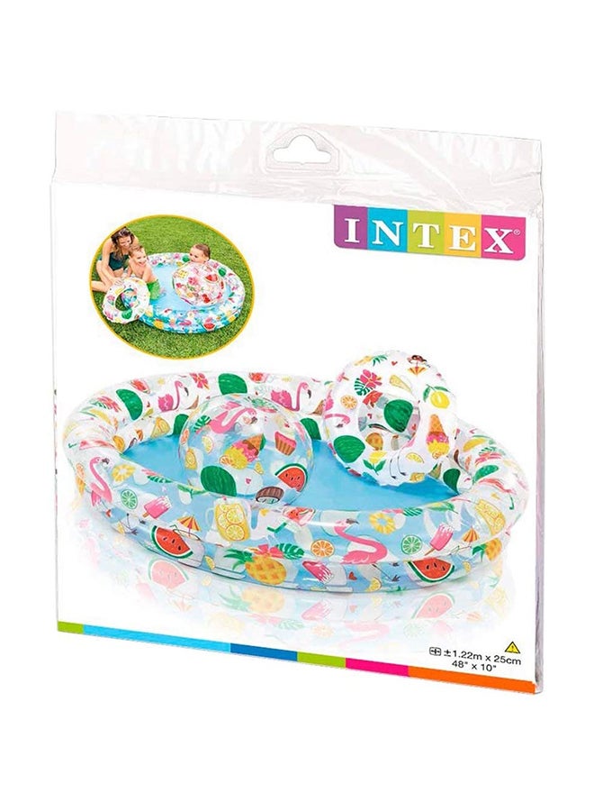 INTEX - Just So Fruity Pool Set 1.22m x 25cm - Image 1