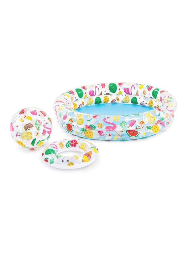 INTEX - Just So Fruity Pool Set 1.22m x 25cm - Image 1
