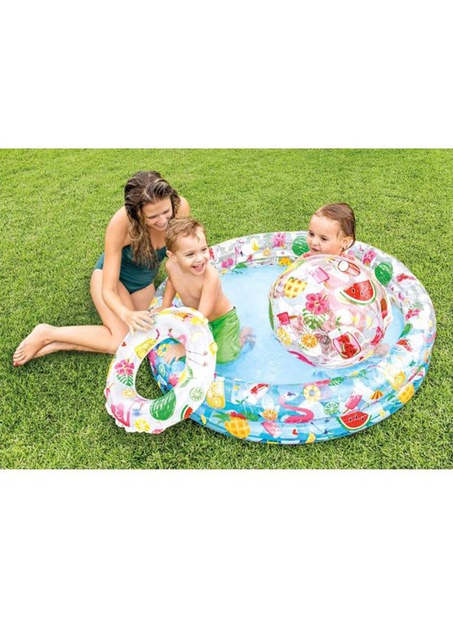 INTEX - Just So Fruity Pool Set 1.22m x 25cm - Image 1