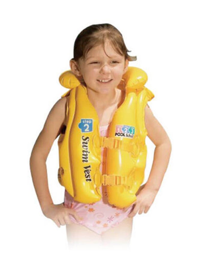 INTEX Pool School Deluxe Swim Vest 7.24x4.88x1inch  - Image 2