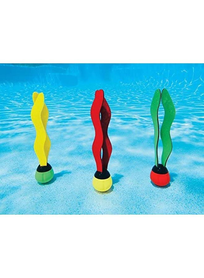 INTEX 3-Piece Underwater Swimming Sinking Diving Ball Set 11.18 x 37.08 x 74.17cm - Image 3