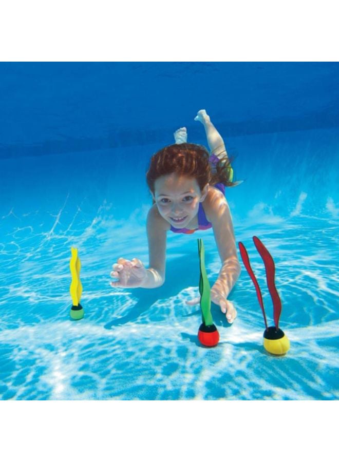 INTEX 3-Piece Underwater Swimming Sinking Diving Ball Set 11.18 x 37.08 x 74.17cm - Image 4