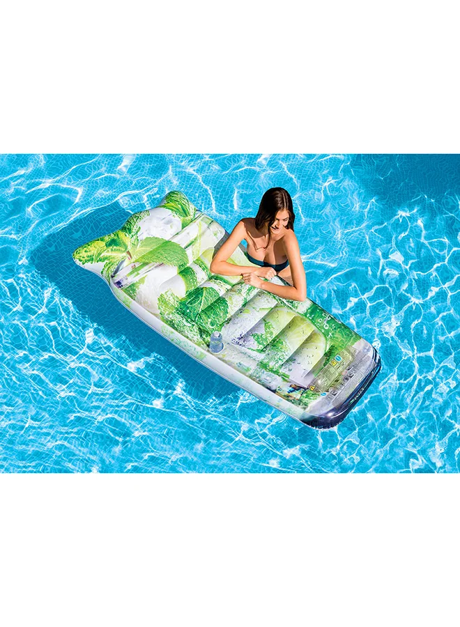 انتكس Sparkling Lime Soda Floats & Airbed 168x84x28cm