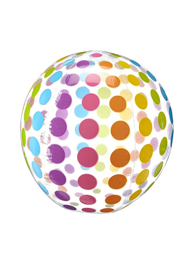 INTEX - Jumbo Inflatable Beach Ball 76.2 x 76.2 x 76.2cm - Image 1