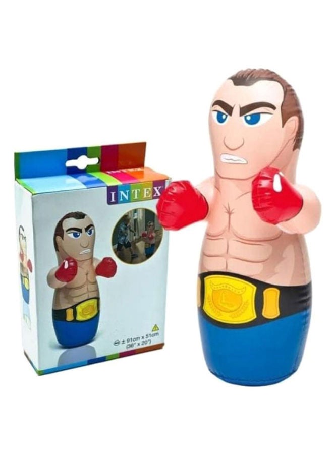 INTEX 3D Inflatable Bop Bag 91 x 51cm - Image 3