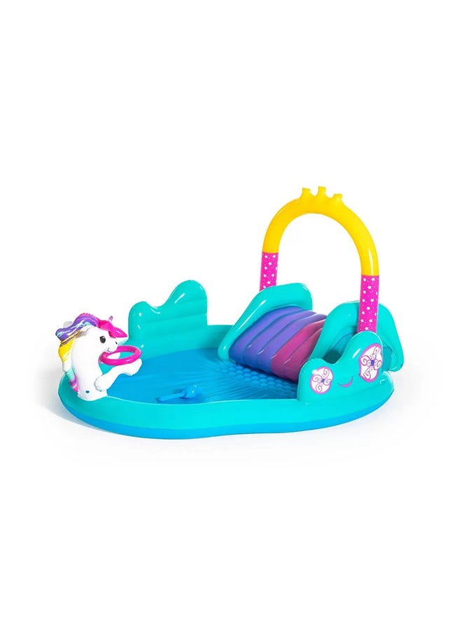 Bestway - Magical Unicorn Carriage Play Center 2.74x1.98x1.37meter - Image 1