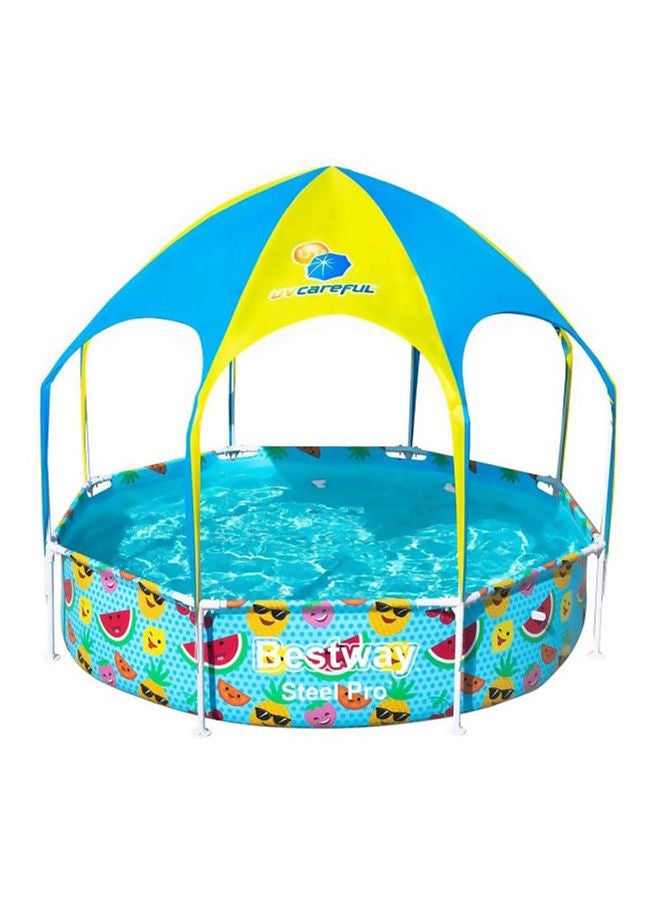 Bestway Steel Pro UV Careful Frame Pool 244x244x51cm - Image 1