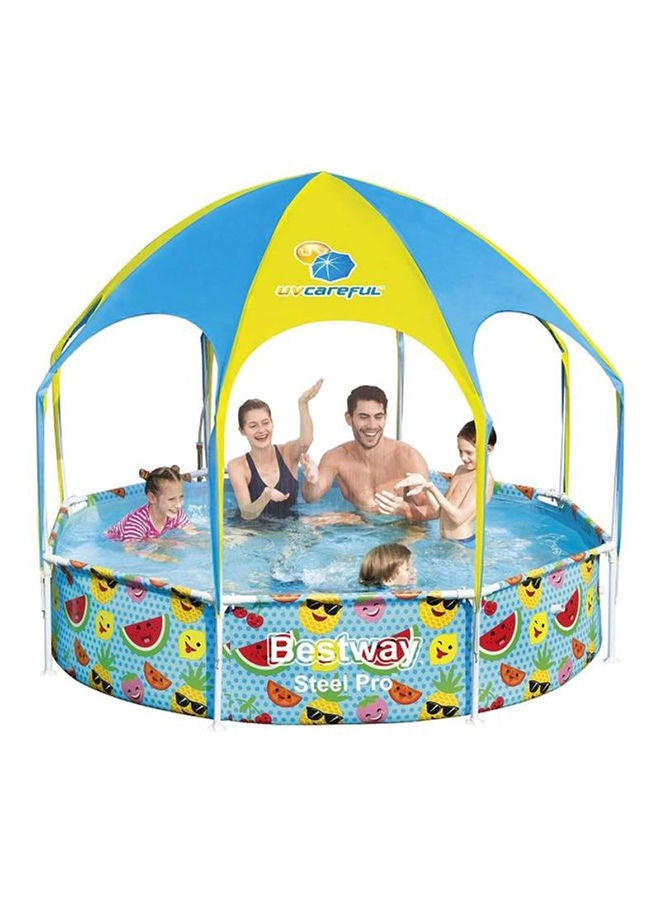 Bestway Steel Pro UV Careful Frame Pool 244x244x51cm - Image 2