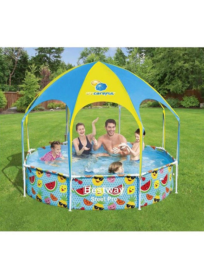 Bestway Steel Pro UV Careful Frame Pool 244x244x51cm - Image 3