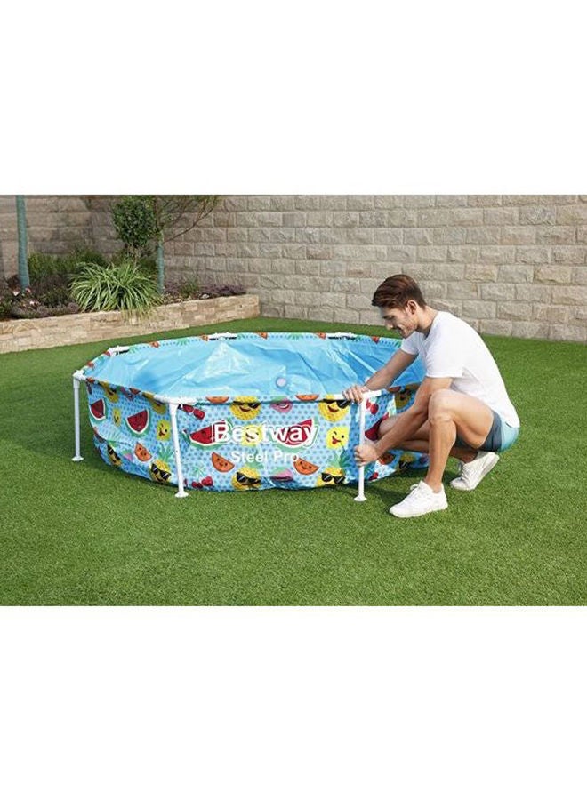 Bestway Steel Pro UV Careful Frame Pool 244x244x51cm - Image 4