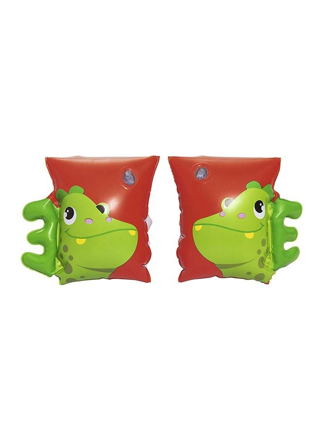 Bestway Pair Of Dinosaur Armbands Swim Float 23x15cm - Image 1