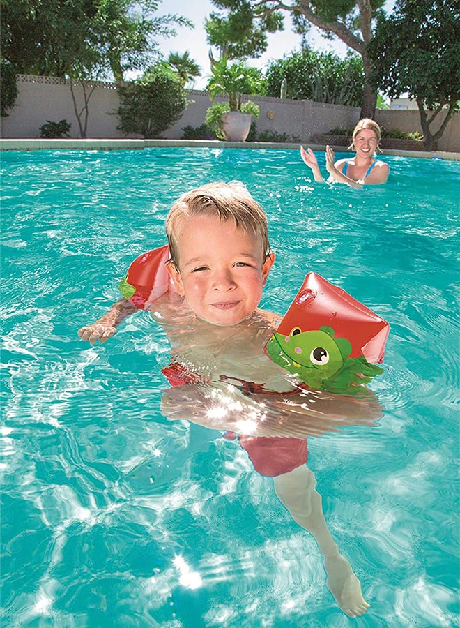 Bestway Pair Of Dinosaur Armbands Swim Float 23x15cm - Image 3