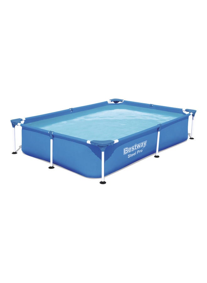 Bestway Steel Pro Frame Swimming Pool 221x150x43cm  - Image 1