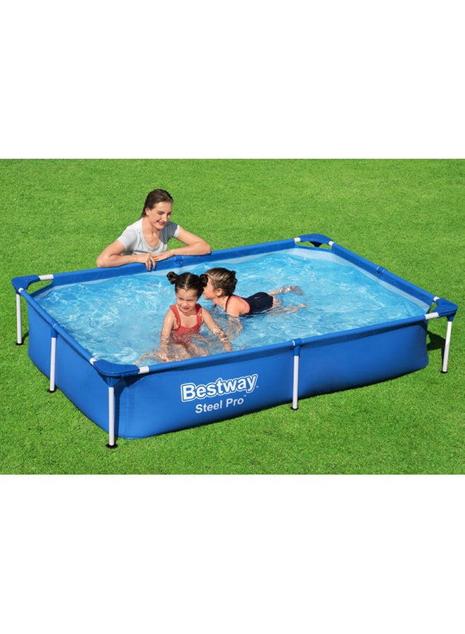 Bestway Steel Pro Frame Swimming Pool 221x150x43cm  - Image 2