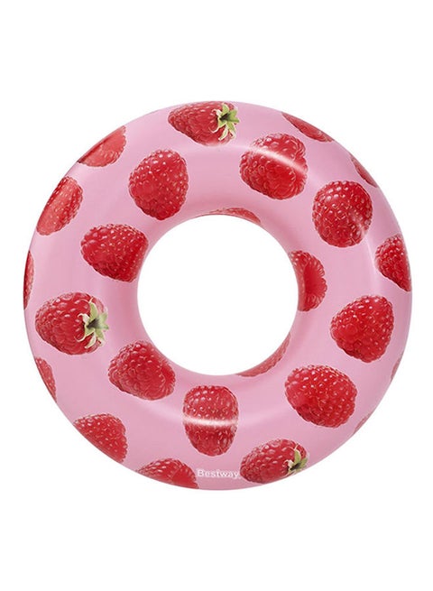 Scentsational Raspberry Inflatable Swim Ring Tube