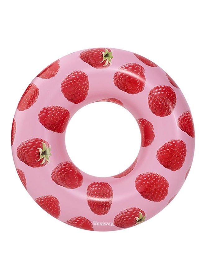 Bestway Scentsational Raspberry Inflatable Swim Ring Tube - Image 1