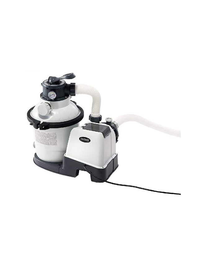 INTEX - Circulation and Filtration 1500 Gph Sand Filter Pump (220-240 Volt) for Above Ground Pools - Image 1