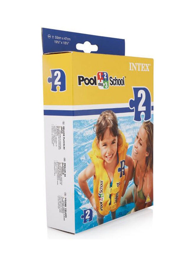 INTEX Pool School Deluxe Swim Vest 50x47cm - Image 4