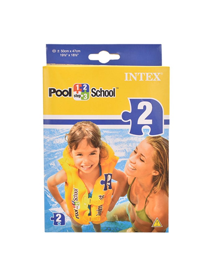 INTEX Pool School Deluxe Swim Vest 50x47cm - Image 3